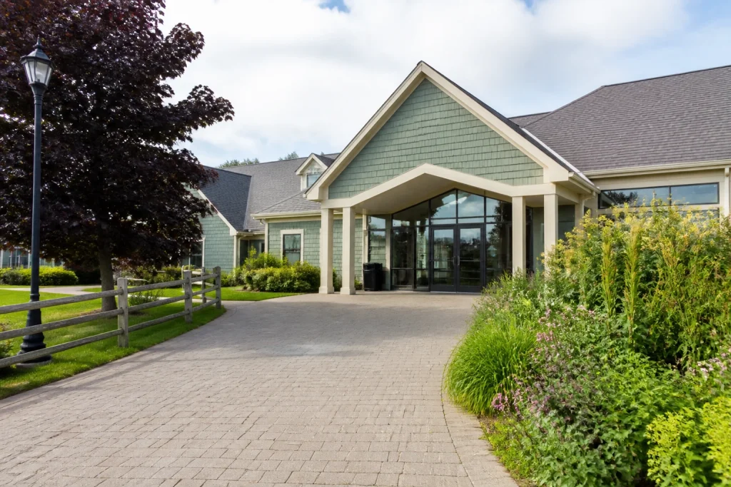 Accessible approach to the visitor centre at Green Gables Heritage Place